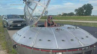 Hoosier in UFO car pulled over at least 3 times