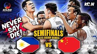 HEROIC 4TH QUARTER COMEBACK  Gilas Pilipinas vs China Highlights  Asian Games 2023 Basketball