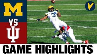 #23 Michigan vs #13 Indiana Highlights  Week 10 2020 College Football Highlights