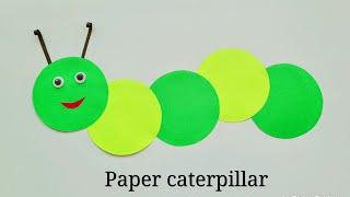 How To Make Paper Caterpillar  DIY  Crafts With Color paper  #diaryofart