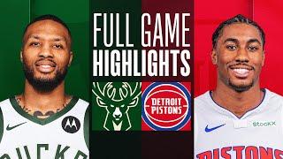 Game Recap Pistons 120 Bucks 87