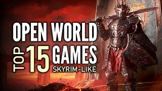 Top 15 Best Open World RPG Games Like SKYRIM That You Should Play  2024 Edition