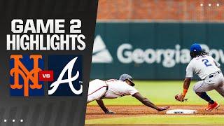 Mets vs. Braves Game 2 Highlights 93024  MLB Highlights