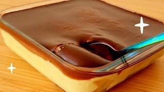 esta receta tiene 100 años ¡ Postre RICO FÁCIL y BARATO en 5 MINUTOS y ¡ SIN HORNO 