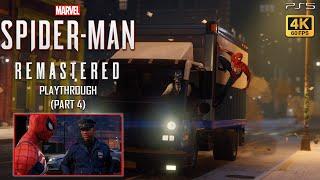 Marvels Spider-Man Remastered - Playthrough Part 4 PS5 4K60 FPS