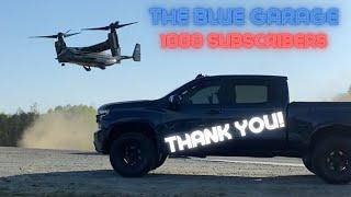 The Blue Garage 1000 Subscribers Silverado Trail Boss Mods Transformation