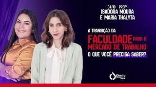 2410 - A transição da faculdade para o mercado de trabalho. O que você precisa saber?