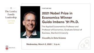 Lemley Lecture Nobel Prize Winner Guido Imbens