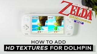 How To Play Zelda Wind Waker HD On Android Texture Packs + ISO Patcher