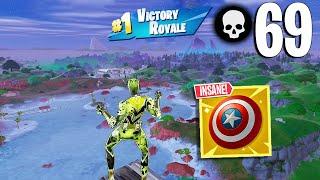 69 Elimination Solo Vs Squads Gameplay Wins Fortnite Chapter 5 Season 4 PS4 Controller