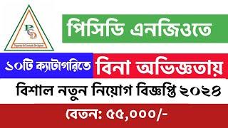 পিসিডি এনজিওতে বিভিন্ন পদে নিয়োগ ২০২৪। PCD Ngo Job circular 2024। ngo job circular