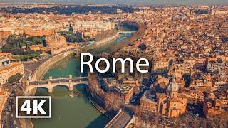 Rome  4K  Travel with Calm Music