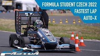 Formula Student fastest lap - FS Czech AutoX 2022 FaSTDa Racing