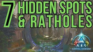 7 Best Hidden Base Locations & Ratholes on Aberration  Ark Survival Ascended