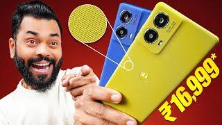 Motorola g85 Unboxing & First Look  3D Curved pOLED 50MP OIS LYT-600 @ ₹16999*