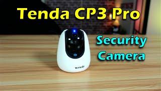 Tenda CP3 Pro Wireless Home Security Camera Quick review and demo