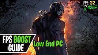 Dead by Daylight FPS Boost for Low End PCs NO FPS Drops Lag Fix and Stutter Fix 2024