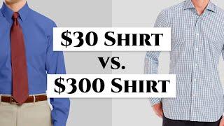 $30 vs $300 Mens Dress Shirt - How To Spot Quality Shirts & Avoid Crap - Gentlemans Gazette