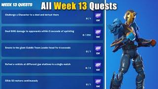 Complete Week 13 Weekly Quests Guide - Fortnite Chapter 3 Season 3