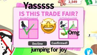 Adopt me fair trades - trading video   neon frost dragons  by Lavender