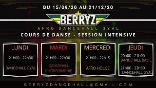 Cours de danses Afro Dancehall à Nantes du 1509 au 211220