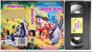 The Jungle Book 1967 film 28th October 1993 UK VHS