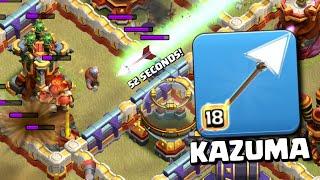 Kazuma 52 SECONDS 3-STAR is Actually INSANE Clash of Clans