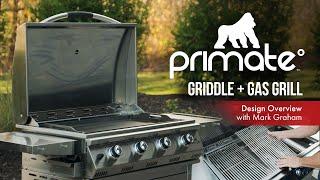 Grilla Grills Primate Gas Griddle & Grill Overview  Best Brand New Combination Propane Cooker