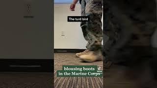 Different trouser bottoms in the Corps #marinecorps #usmc