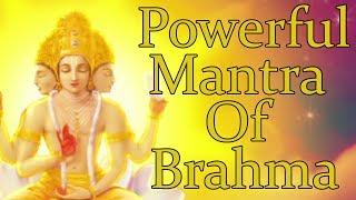 OM BRAHMANE NAMAHA -  BRAHMA MANTRA  Powerful Mantra For Knowledge - 1008 Repetitions