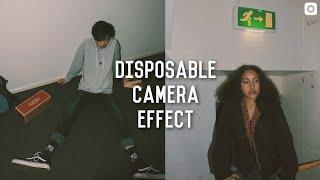 Disposable Camera Effect  VSCO Tutorial