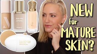 New Foundation Round-Up - April 2024  Dry Mature Skin  Over 40