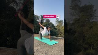 Cat &cow  tiger stretch for joints #shorts @yogawithshaheeda