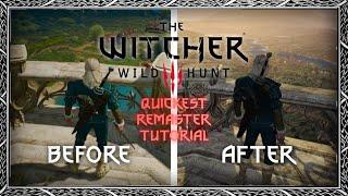 QUICKEST The WITCHER 3 Remaster GUIDE wmodlist