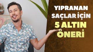 Yıpranan Saçlar İçin 5 Altın Öneri 