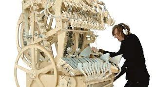 Wintergatan - Marble Machine music instrument using 2000 marbles