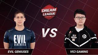 Evil Geniuses vs Vici Gaming - Game 2 - Upper Bracket Round 2 - DreamLeague Season 13 - The Leipzig