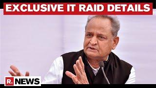 Rajasthan Govt Crisis IT Dept Raids Ashok Gehlots Aides Dubious Transactions Under Lens