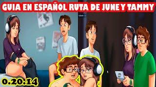 Summertime Saga En Español Ruta Tutorial de June y La Señora Jhonson