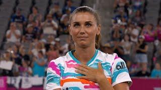 Alex Morgan Gives Emotional Farewell Speech in Final Game