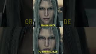 Final Fantasy 7 Rebirth PS5 Graphics vs Performance Modes #finalfantasy7rebirth #shorts #ff7rebirth