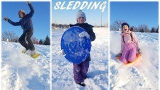 SLEDDING - Savchenko family