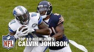 Top 10 Calvin Johnson Career Highlights  NFL