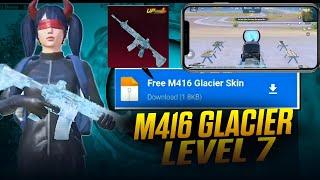 PUBGM GLACIER M416 LEVEL 7 SKIN HACK FOR 3.3 UPDATE #PUBG @RDX_GAMER9498#ALI_GAMER BHAI #PUBGMOBILE