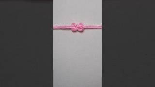 Macrame Infinity Knot Tutorial ️ #knots #macrame #shorts