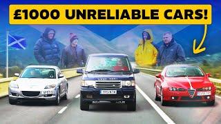£1000 MOST UNRELIABLE CARS ADVENTURE