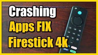 How to Fix Crashing Apps & Not Loading on Firestick 4k Max Easy Tutorial