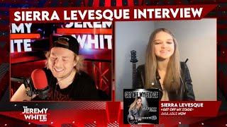 Sierra Levesque talks her DEBUT SINGLE Get Off My Stage Guitar and Bumblefoot  Interview 2023