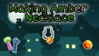 HOW TO MAKE AMBER NECKLACE Growtopia