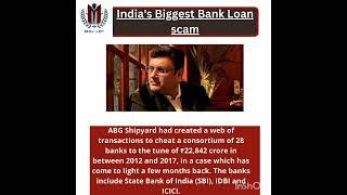 Indias Biggest Bank Loan Scam ₹22000-cr CBI arrests ABG Shipyard promoter Rishi Agarwal #shorts